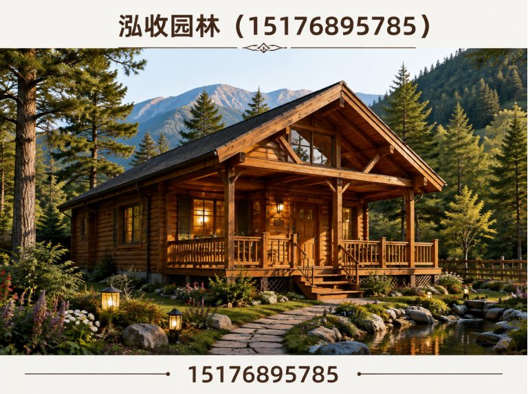 四平防腐木展示图